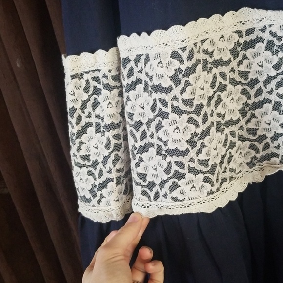 SOLD Vintage Gunne Sax Black label Dress - Picture 2 of 7